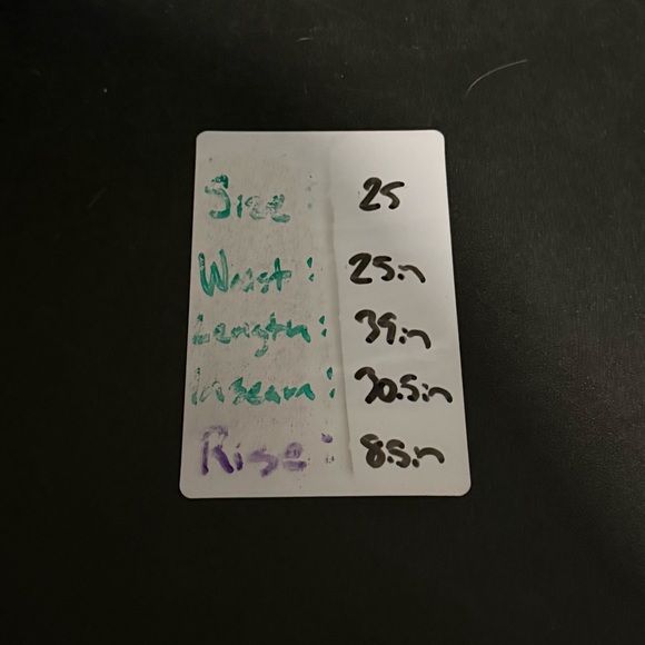 Pilcro The Icon Low Rise Flare Jeans Women's 25 Utility Pocket Stretch Denim - Picture 2 of 10